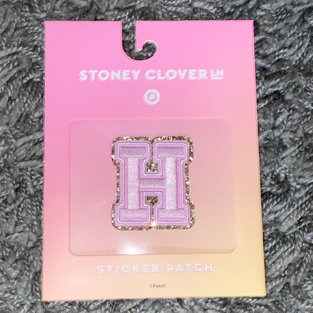 “H” Stoney Clover x Target letter patch